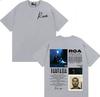 Rapper Roa New Album Fantasia Merch High Quality Tee Shirt Unisexs Hip Hop Clothing Cotton Casual Hot Sale ONeck Short Sleeve Tops