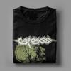 Men T-Shirts Carcass Vintage Cotton Tees Short Sleeve T Shirts Round Collar Tops 4XL 5XL