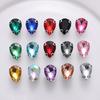 Drop Back Clear Iron-on Rhinestone Acrylic Stones for DIY Clothing