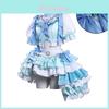 Costume de cosplay Magia Girl Puella Magi Madoka Magica avec perruque pour les fans d'anime