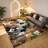 Cat Garden Living Room Nonslip Area Rug Soft Carpet For Bedroom Game Playroom Sofa Office Home Decor Doormat Christmas Gift C929166