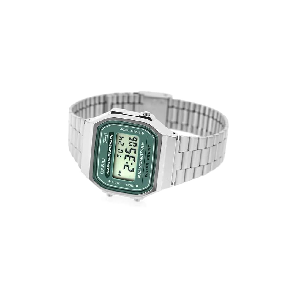 Casio Vintage Chupacashi Quartz Men's Wristwatch A168WA-3AY Stainless Steel Water Resistant 33mm
