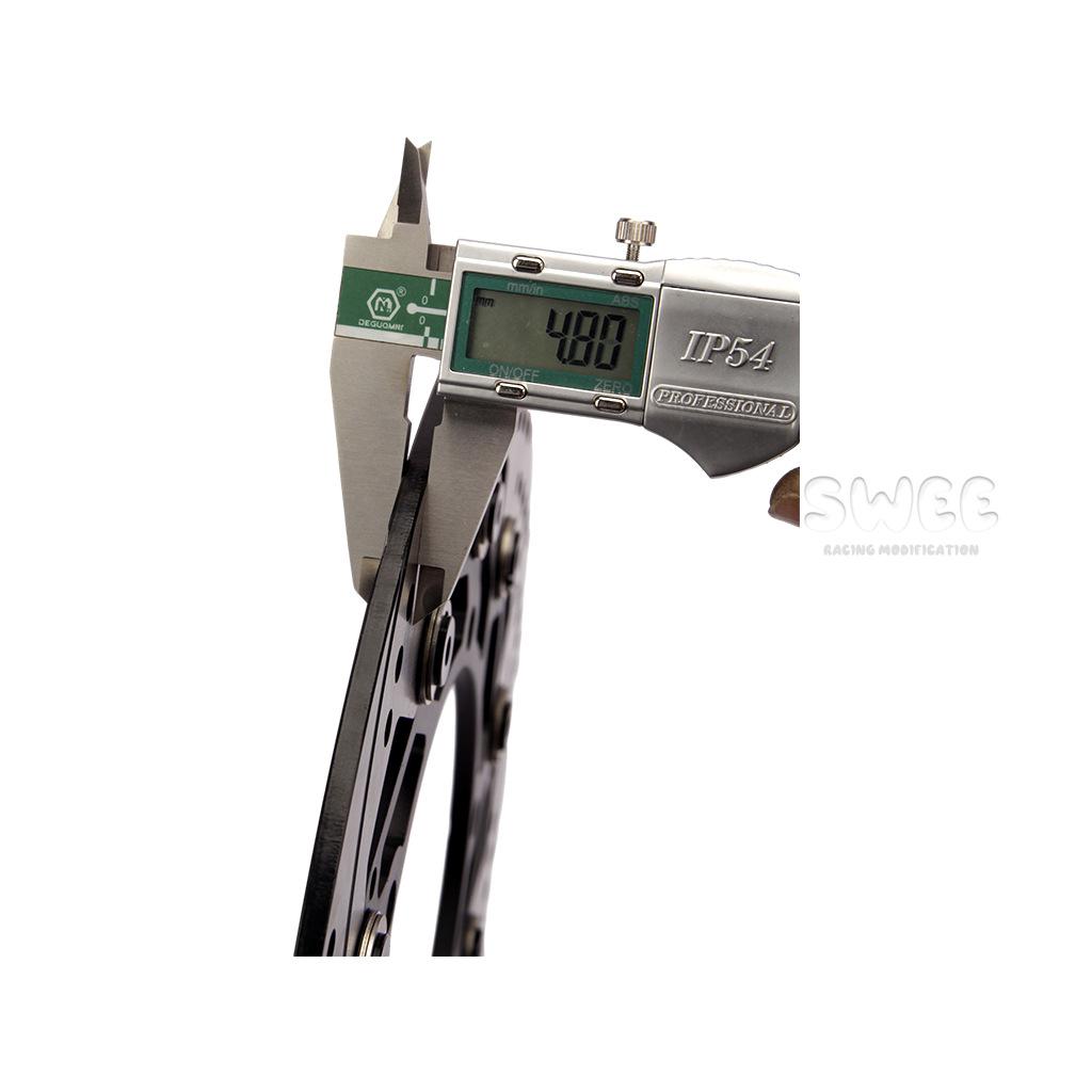 Motorcycle modification brake disc 300MM floating disc modification radiation adapter code FOR YAMAHA XMAX300 XMAX 300 CNC