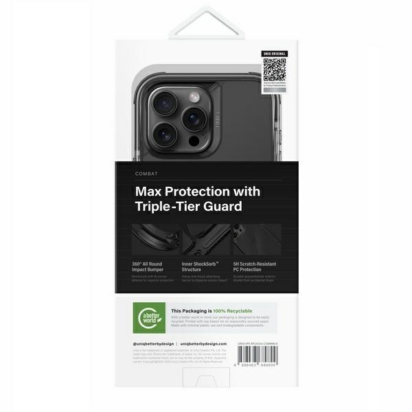 Uniq Combat Case For Iphone 16 Pro Max 6.9 Magclick Charging High Protection