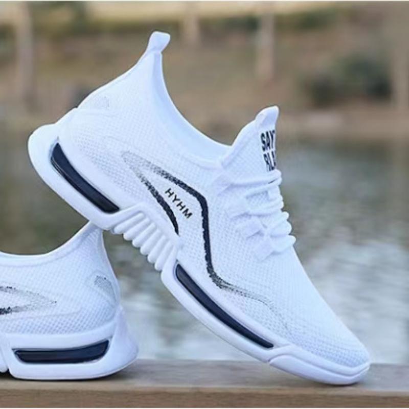 Męskie Buty Codzienne Proste Męskie Buty Codzienne Outdoor Antypoślizgowe Buty Męskie Oddychające Męskie Buty do Biegania Zapatillas De Hombre 2024