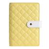 A6 Macaron Handy Notizbuch: PU-Leder Umschlagmappe & Bargeld-Organizer