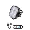 Bike Lights for Night Riding, Rechargeable Front Back Bicycle Lights, Waterproof IP65 Bike Headlight Tail Light LED Bike Lamp