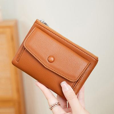 Women'S Short Wallet Wear-Resistant Coin Pocket Wallet Credit Card Holder Wallet Flexible For Travel Pocket Dating