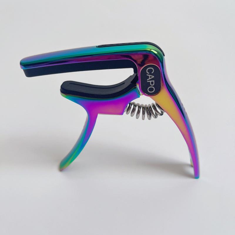 Zinc Alloy Dual-Use Capo for Acoustic & Electric Guitars