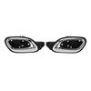 2Pcs Car Interior Door Handle 12424725 Front Left And Right Chromeplate Handle For Camaro 2010 To 2015