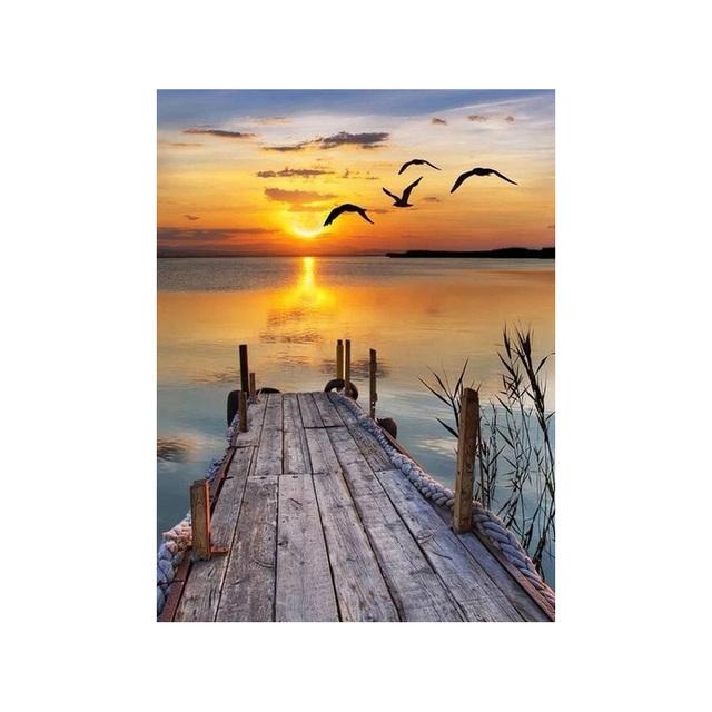 Landschaft Landschaft Leinwand Malerei Romantische Urlaub Paar Bilder Wohnzimmer Schlafzimmer Moderne Wohnkultur Wand Kunst