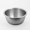 Kitchenware Perforated Stainless Steel Tray (30cm) Fruit Basket