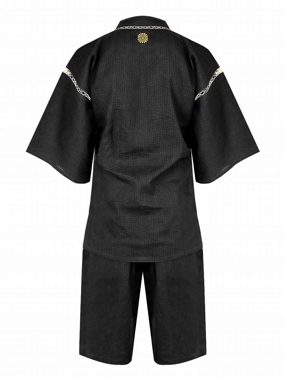 

Деньги Размер L Jinbei Одежда Хризантема Вышивка Золото Черный Мода Yakuza Showa Heisei Yankee Oraora Яркие [Blood Tokyo] MBT-20004 Мужская