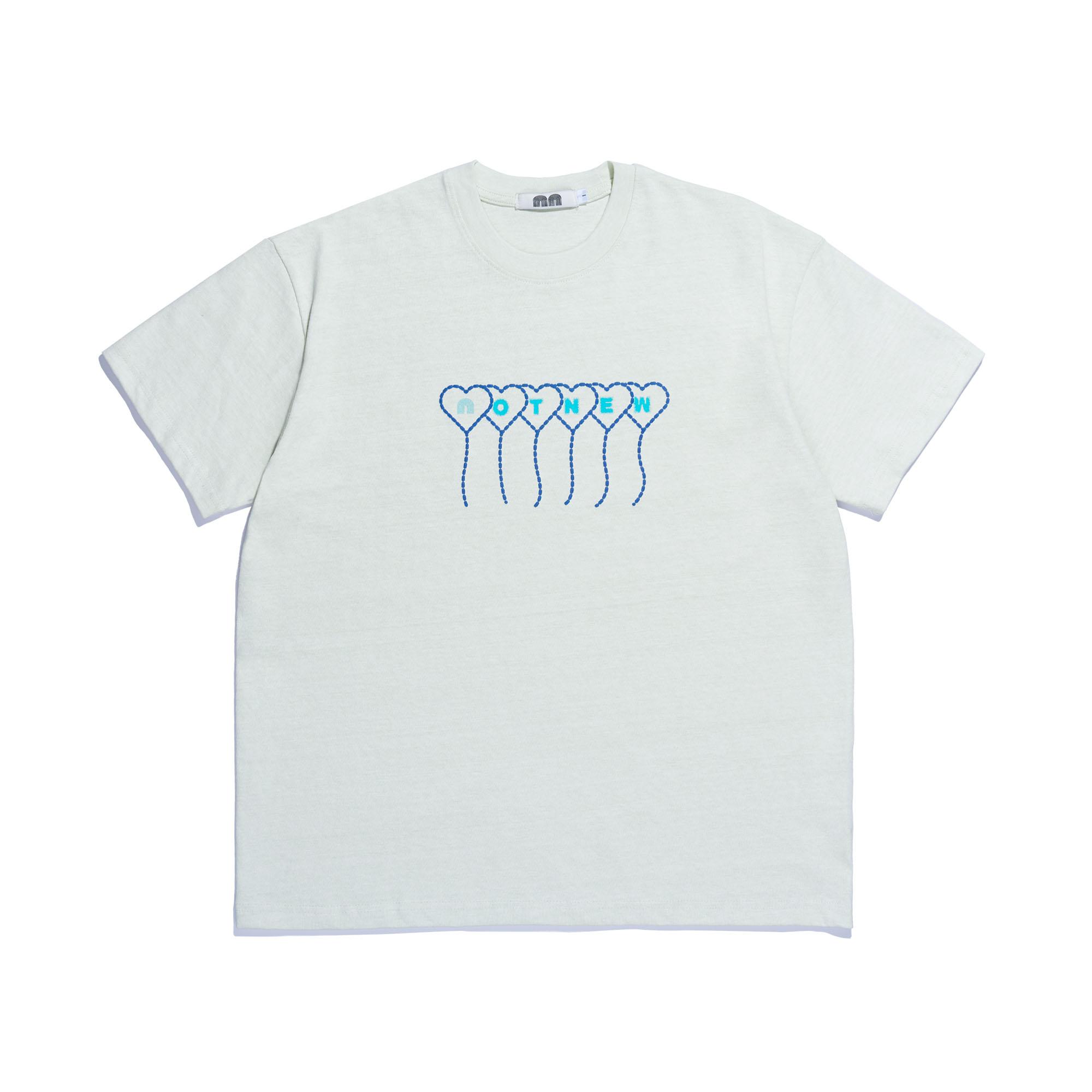 Not New Heart Balloon T-Shirt Pistachio Pistachio/2
