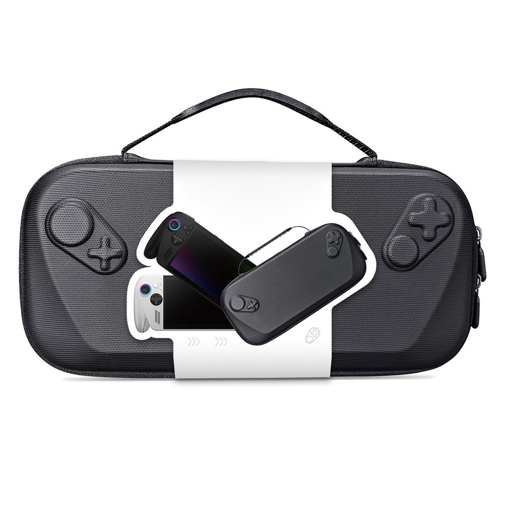 

Дорожный чехол для переноски для ROG для XBOX Ally X портативная консоль универсальная портативная сумка для хранения с подставкой противоударная противоскользящая и устойчивая к царапинам чёрный