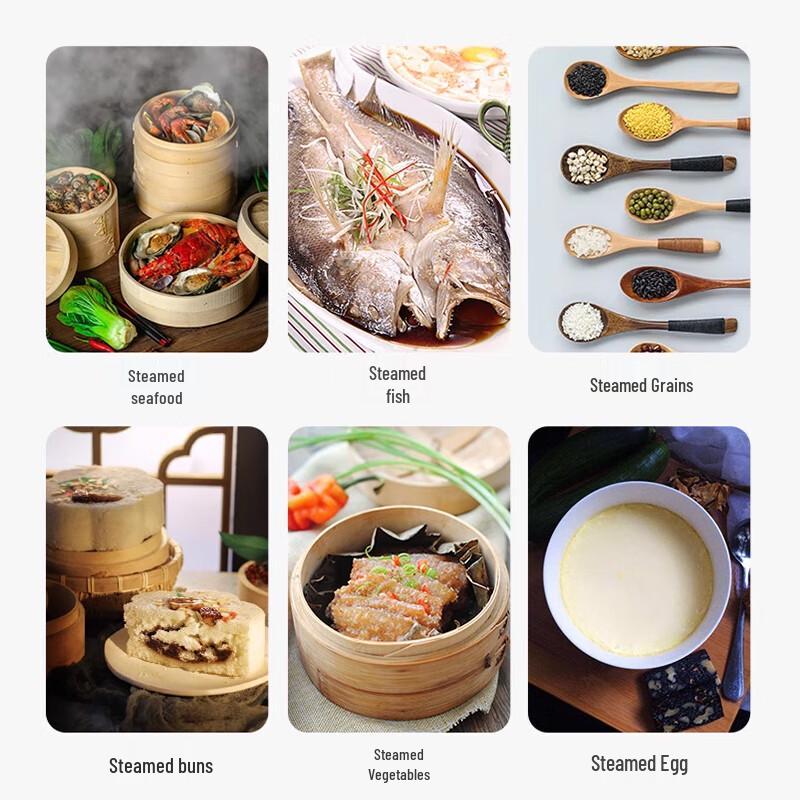 Zhengshangmei Handmade Bamboo Steamer Set