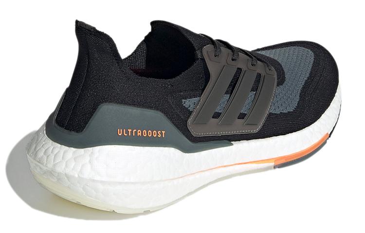 UltraBoost 21 Adidas 'Black Screaming Orange' FY0389