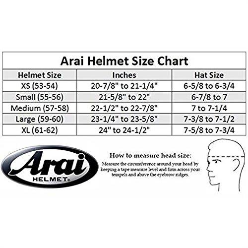 Arai Helmet Parts 1055 VAS-V Shield with Post Smoke VAS-V TOP 2D SHIELD (Old Product Number: 1055) 011055