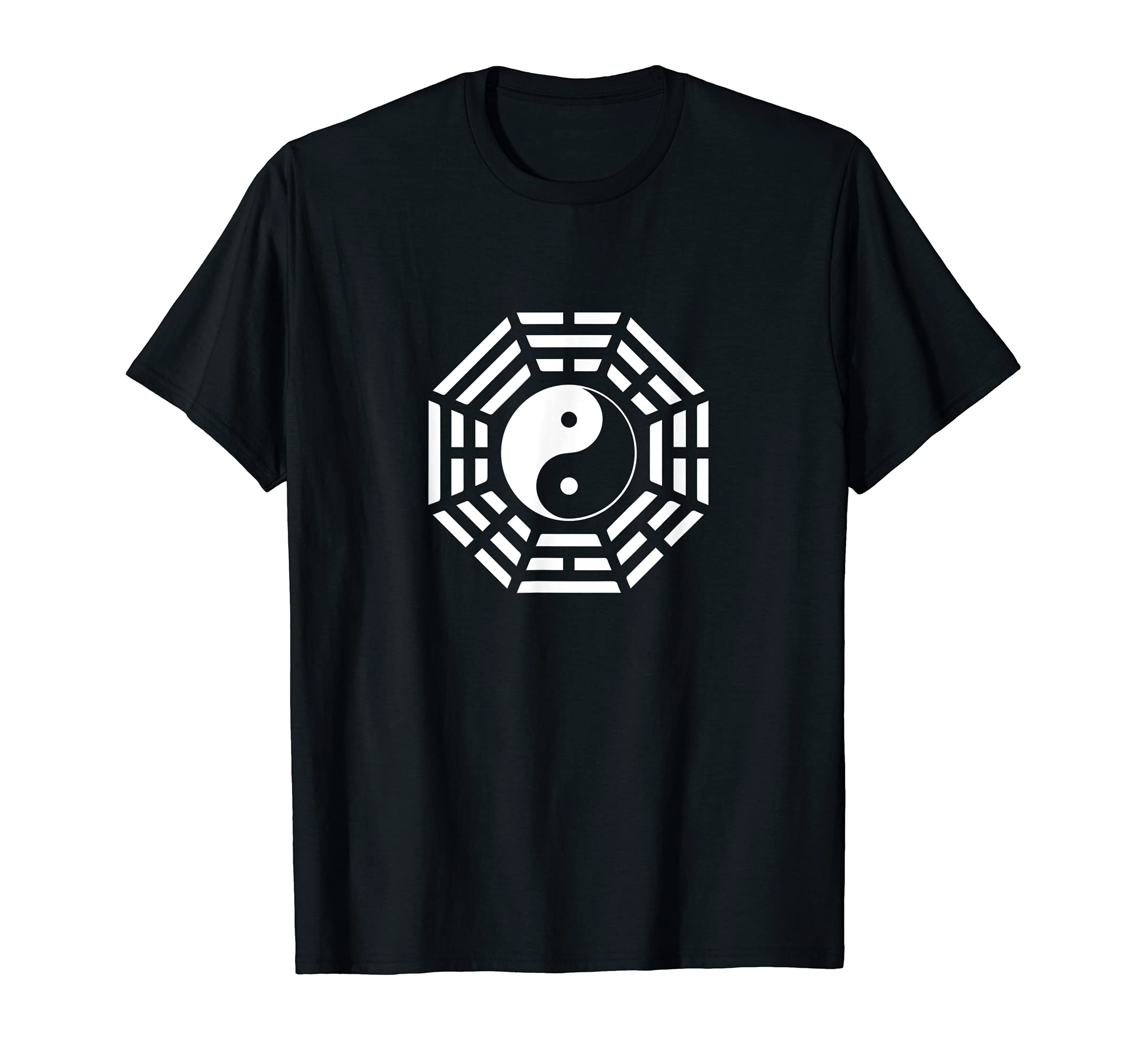 

Футболка Bagua Mirror Feng Shui Yin Yang с символом для энтузиастов тайцзи