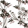 Dyeing Anbo Tenugui Flower Authentic Dyed Cotton Tokuoka Made In Japan 35cm X 100cm "Crane Gray" 100%