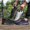 New Lightweight Men Casual Shoes Street Fashion Design Outdoor Adventures Sneakers Modern Look Non - Slip Lace Up Walking Shoes