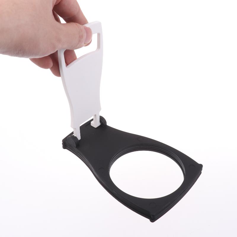Reusable Foldable Coffee Cup Holder 4 Cups Bottle Bracket with Handle for Breakrooms and Events