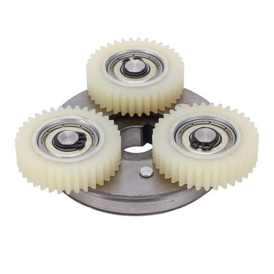 Elektrikli Bisiklet 36T Naylon Dişliler ve Bafang 250W 350W Orta Tahrik Motoru için 70mm Debriyaj Kiti