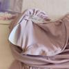 Women's Modal Pajama Set: Summer Short Sleeve & Long Pants with Chest Pad