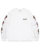 MAHAGRID Heart Logo Ls Tee White(Mg2Efmt566A)