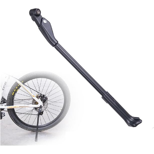 Side Stand Kickstand Motorcycle Kickstand 5mm QR Adjustable Side Stay Carbon Frame 26/27.5/29/700c Motorcycle Rack Stands Road