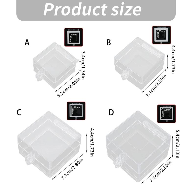 Clear Square Push Button Cover with Lift Lid and Adhesive Base for Equipment Box Areas and Face Mount Use Daily