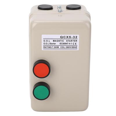 Magnetic Electric Motor Starter Control Switch 7.5KW 3HP 3 Phase 380V 20?32A