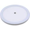 Facon 7.5-Inch 12V LED RV Ceiling Dome Light With Touch Dimmer Switch, 3000K/4000K Adjustable Color Temp, 12Volts Interior Light For RV Motorhome