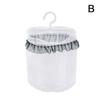 Breathable Mesh Hanging Bag Clothes Pin Holder With Hook Washable Clothespin Peg Storage Undergarment Laundry