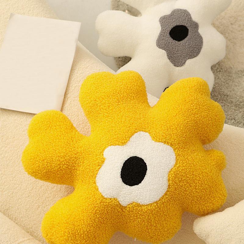 48x58CM Office Seat Lumbar Pillow Sofa Cushion Sun Flower Throw Pillow Petal Back Cushion Plush Toy