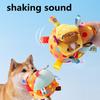 1pc Pet Self-Playing Ball Toy with Ringing Bell, Durable & Chew Resistant, Suitable for Small/Medium/Large Dogs, Random Pattern Sent