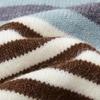 Demana Women's Relaxed Retro Striped Ribbed Knit Cardigan