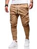 Autumn & Winter 3D Pocket Skinny Joggers with Elastic Drawstring