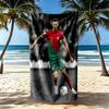 Cristiano Ronaldo Beach Towel Super Soft Microfiber Quickdry Fabric Comfortable Lightweight