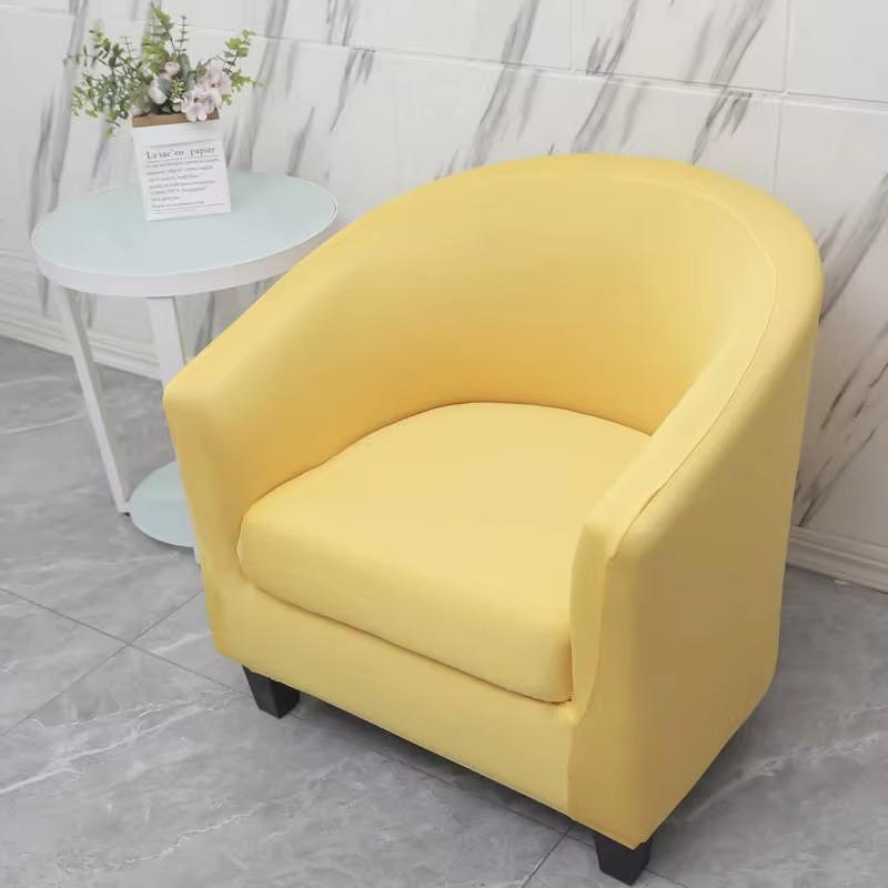 Armchairs Chair Covers Stretch Single Sofa Slipcover Sofa Couch Cover for Bar Counter with Seat Covers Funda De Sofá Individual