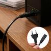 EU Power Cable 2pin Power Extension Cord for Canon Epson Printer Radio Speaker PS4 XBOX One S Desk Lamp Dell Laptop Cable 1-1.8m