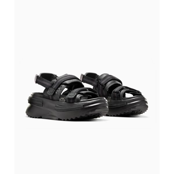Converse Run Star Utility CX Sandalet Üçlü Siyah Unisex Spor Ayakkabı A06480C