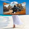 csgo Print Beach Towel, Large Soft Quick Dry Towel for Beach Camping Swimming