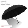 Umbrella Large Reinforced Thickened Strong Storm-Resistant Umbrella Female Dual-Use Sun Umbrella Sun Protection UV Protection