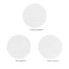 Box of 100 Thin Round Disposable Cosmetic Cotton Pads for Makeup Removal