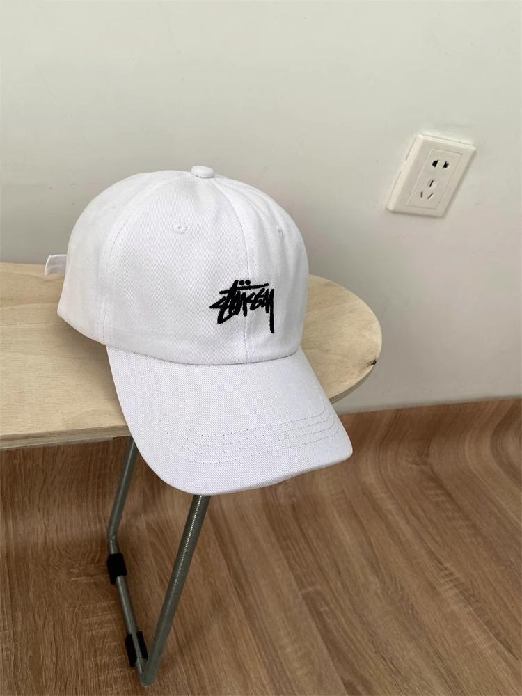 Soft Top Baseball Cap Alphabet Embroidery Female Khaki Classic Sunshade Sunscreen Show Face Small Men's and Women's Cap Tide