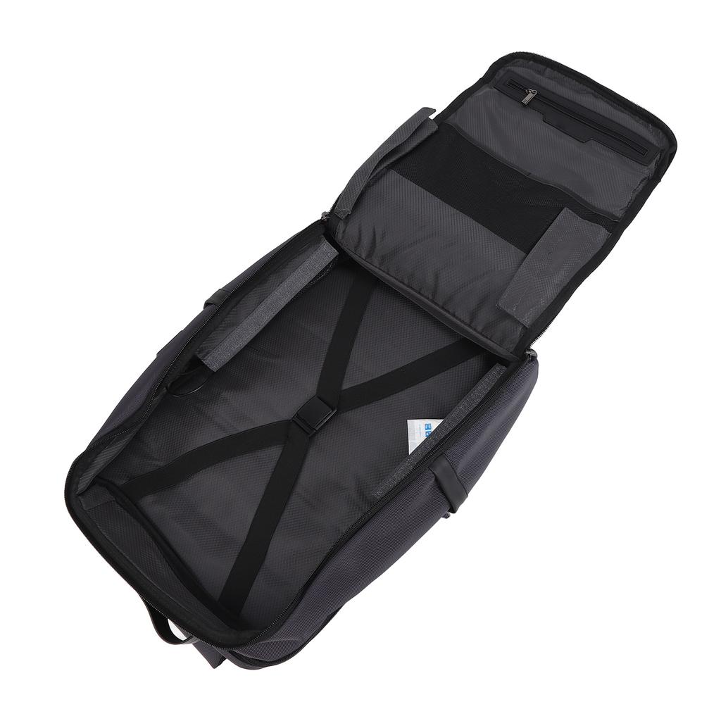 Plecak na komputer Wielofunkcyjny Antykradzieżowy Wodoodporny Szary Modny Plecak Biznesowy dla Mężczyzn W