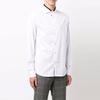 Emporio Armani Color Block Pointed Collar Single Breasted Long Sleeve Shirt Men shirts White 6K1C71-1NZTZ-0100
