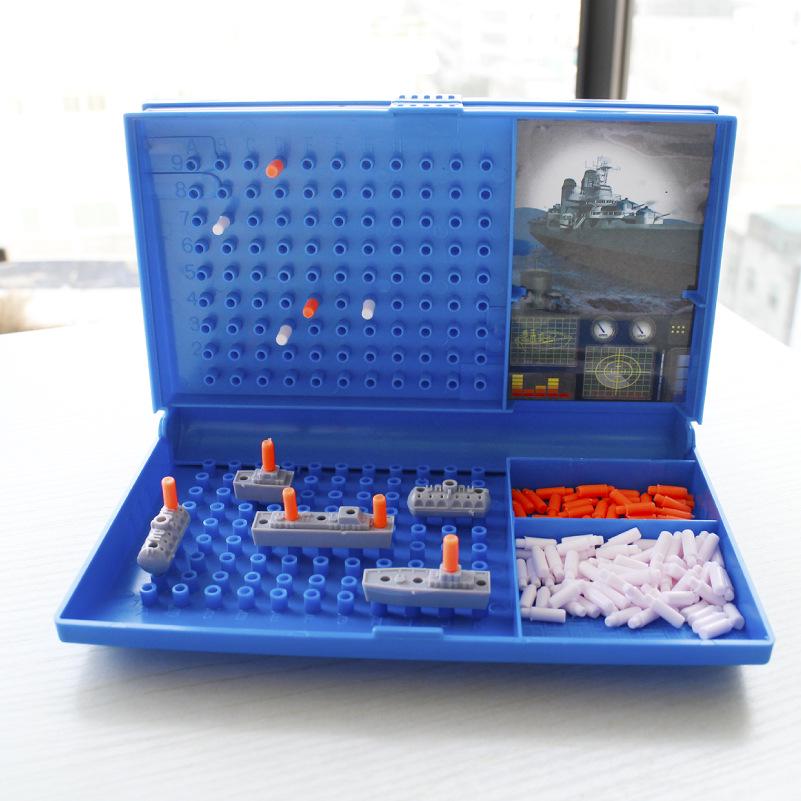 Battleship Vs. Battleship Strategy Chess Puzzle Game for Kids and Adults