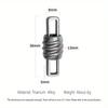 1pc Titanium Alloy Keychain Quick Release Car Keychain Mini Quick Opening Metal Ring Buckle